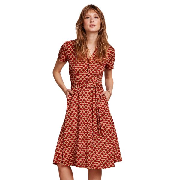 Sheeva Dress Touche True Red King Louie