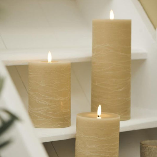 LED-lys hør H15 - Varm flamme - Ib Laursen