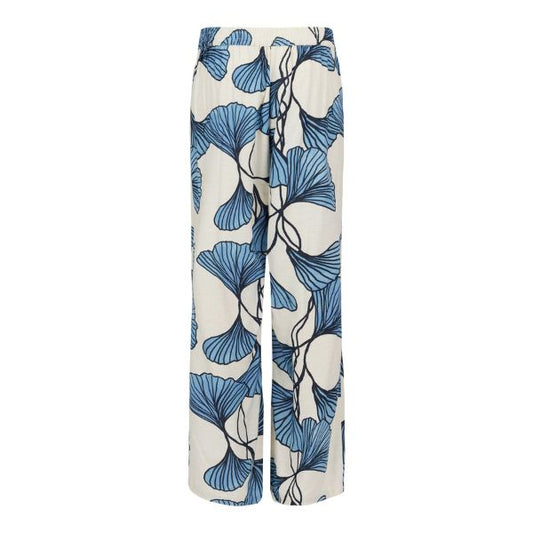 Bukser - Bleg blå mønster - NOEN