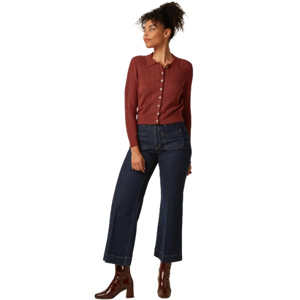 Paige pocket denim - Rock Blue - King Louie