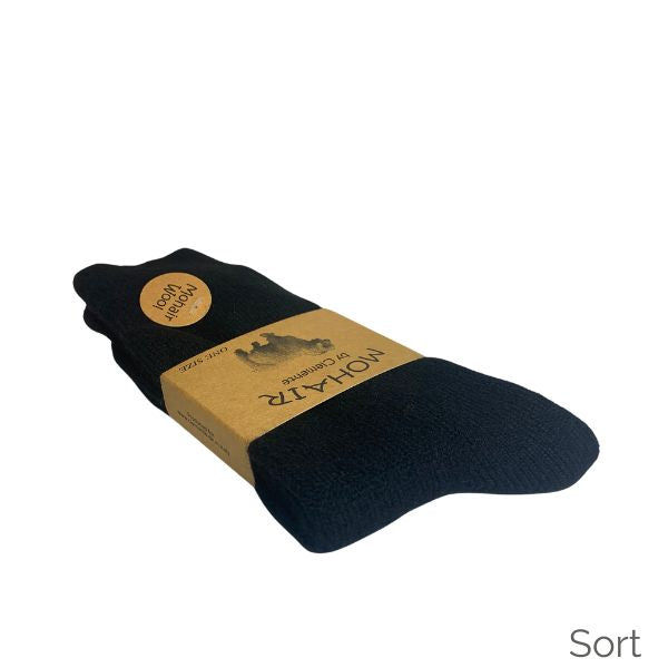 Mohair strømper - Sort - Clemente