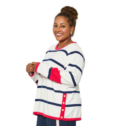 Shirlina strik - Off white - Pont Neuf