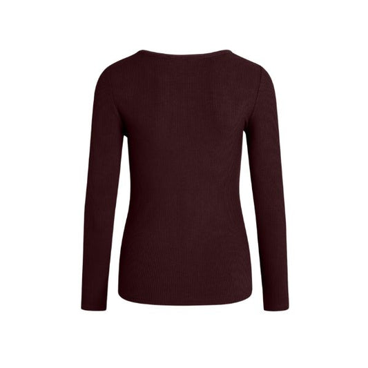 Lisa t-shirt - Aubergine - La Róuge