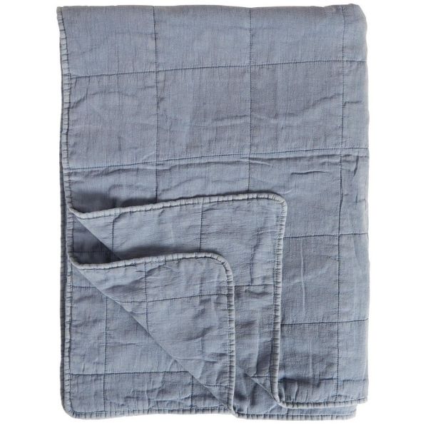 Quilt - 130*180 cm - Blå - Ib Laursen
