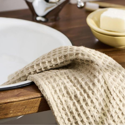 Klud - Beige vaffelmønster - Ib Laursen