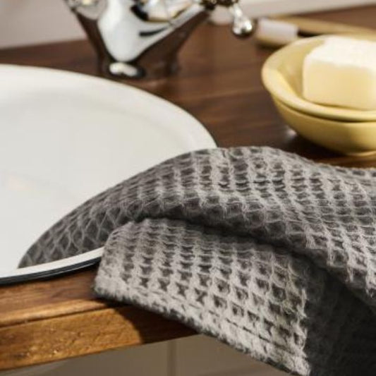 Klud antracit vaffelmønster