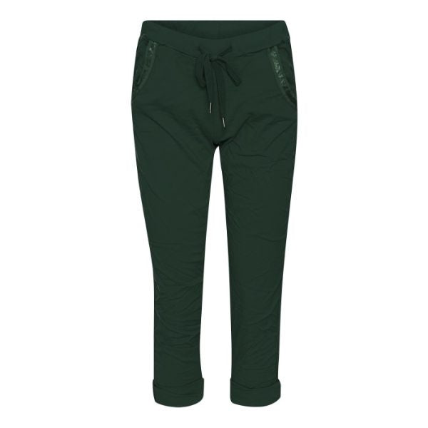Relax pant - Bottle green - Amaze cph.