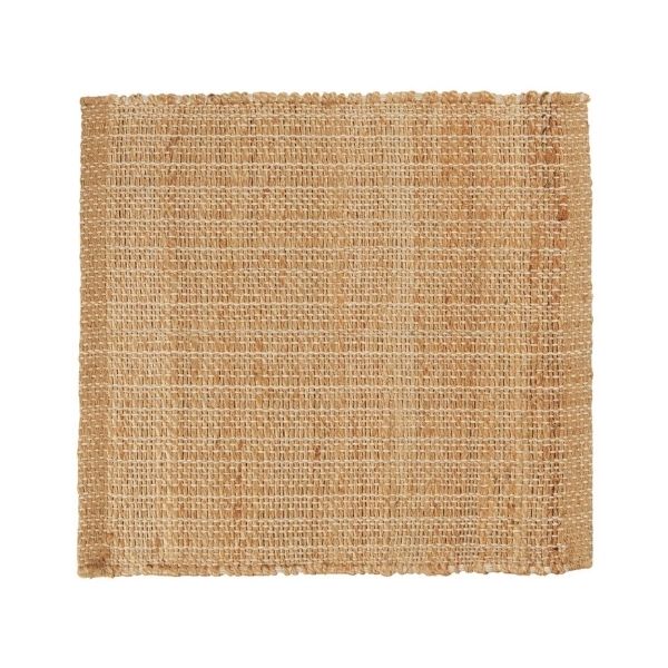 Dækkeserviet 35*35cm - Jute - Ib Laursen