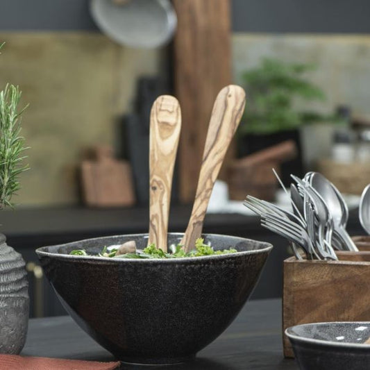 Salatbestik – Oliventræ – Ib Laursen