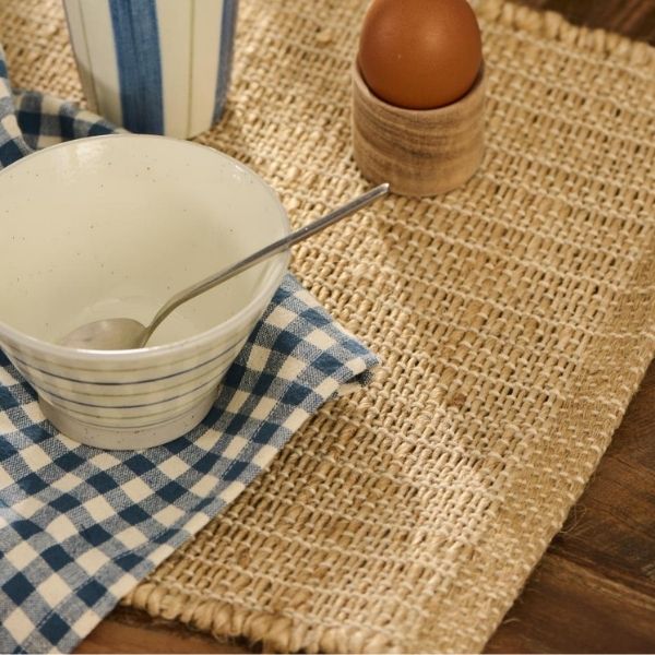 Dækkeserviet 35*35cm - Jute - Ib Laursen