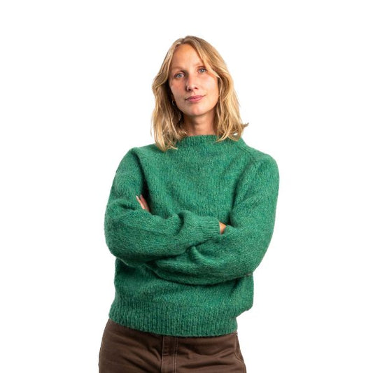 Ida strik - Grøn - Coffee beanies