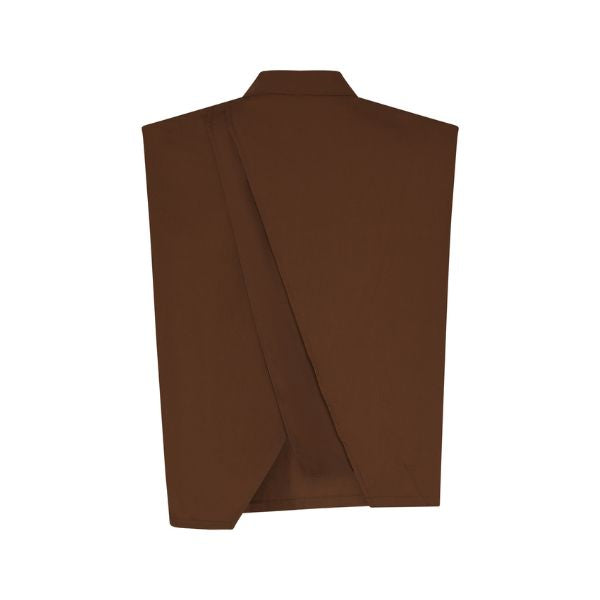 Pia skjorte - Dark brown - La Róuge