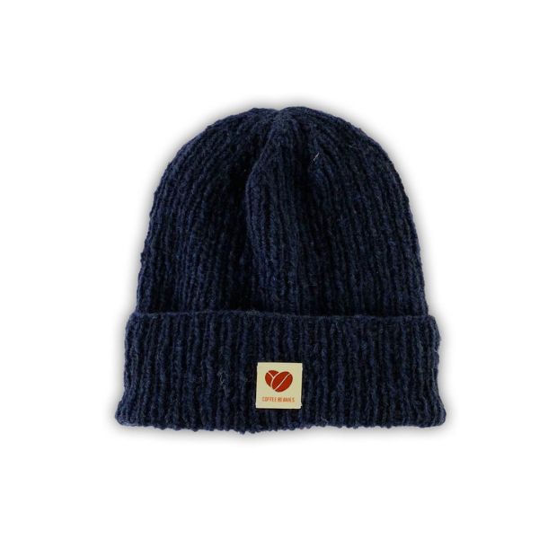 Sky beanie - Navy - Coffee beanie