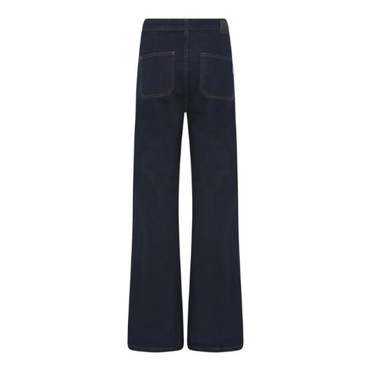 Square pocket jeans - Dark blue - Marc Lauge