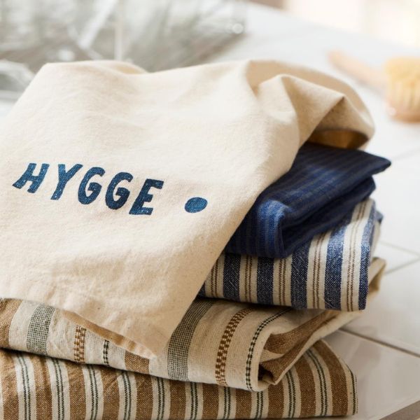 Viskestykke Hygge - Blå - Ib Laursen
