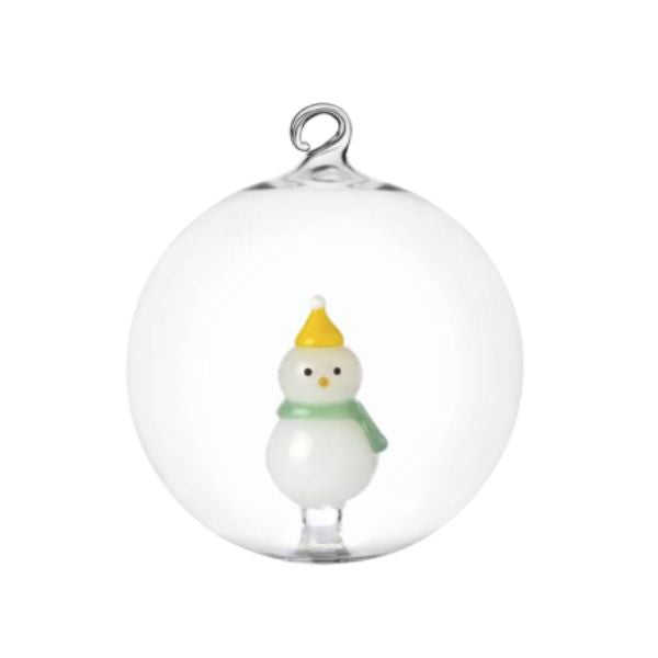 Julekugle - Snemand - Ichendorf