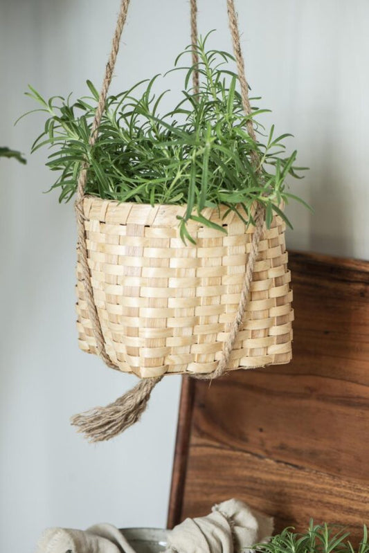 Spånkurv m/ jutesnor til ophæng 29014-30 - Ib Laursen