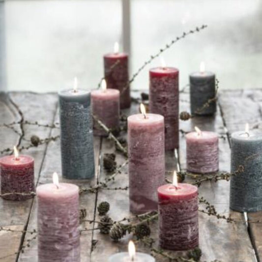 Rustiklys - Brun H14cm - Ib Laursen