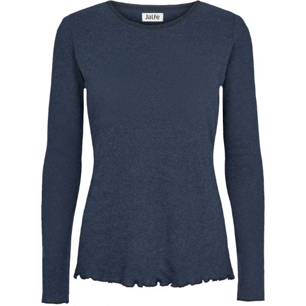 Merino bluse - Jeans blue - Jalfe