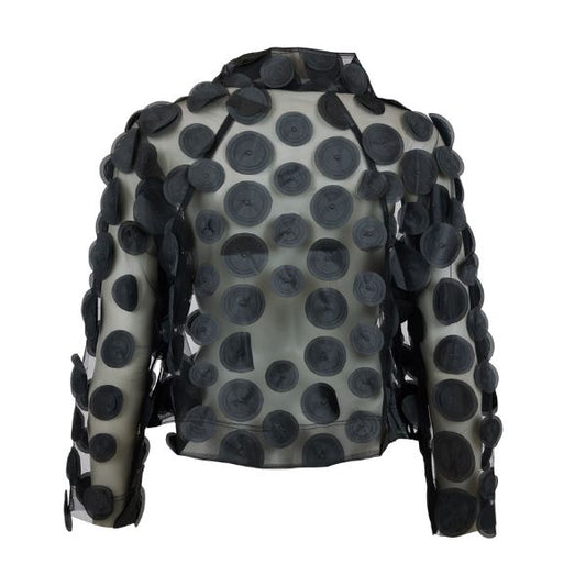 Kort fest jakke - Sort - NOEN