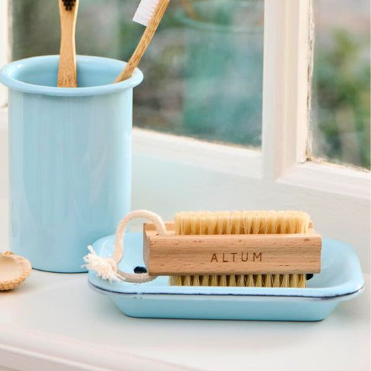 Sæbeskål - Lyseblå emalje - Ib Laursen