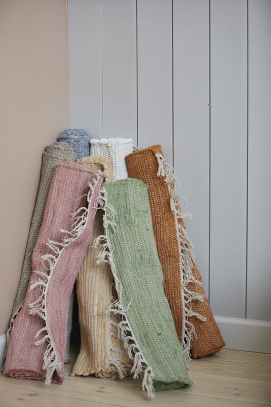 Kludeløber 130*180cm - Coral almond 65014-80 - Ib Laursen