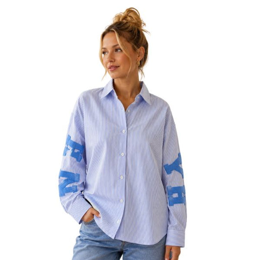 Skjorte New York - Blå - Boho Love