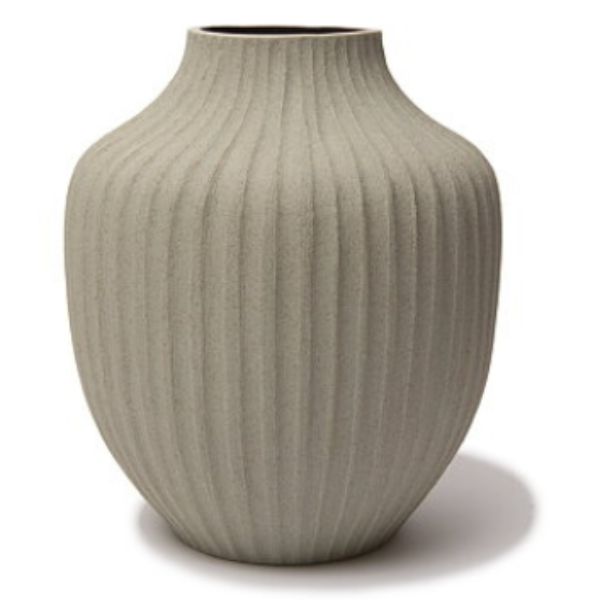 Kyoto vase - H20cm - Sand grå - Lindform