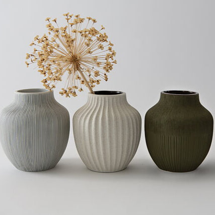 Kyoto vase - 12 cm - Hvid sand - Lindform