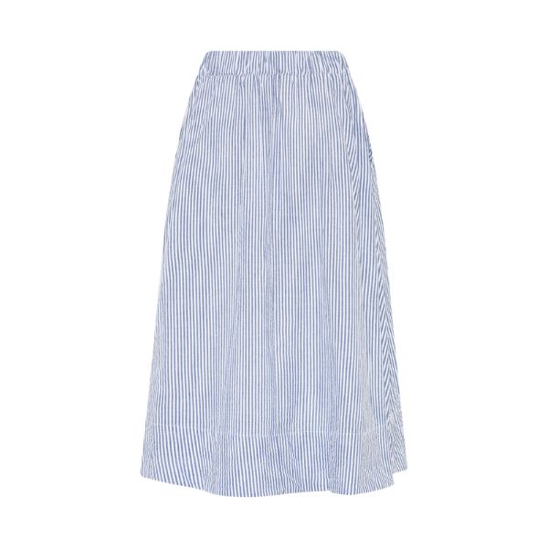 Lou skirt - Blue stripe - La Róuge