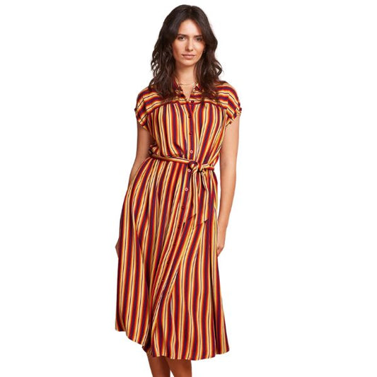 Amy dress giverny - True red - King Louie