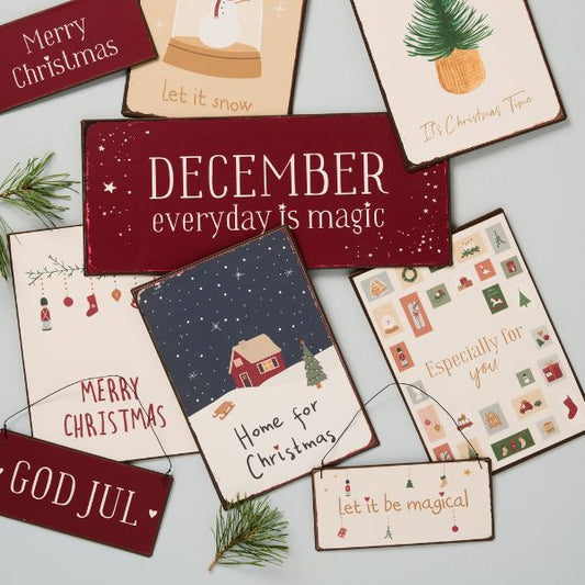 Metalskilt - Let it be magical - Ib Laursen