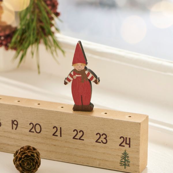 Julekalender 50cm - Nisse - Ib Laursen