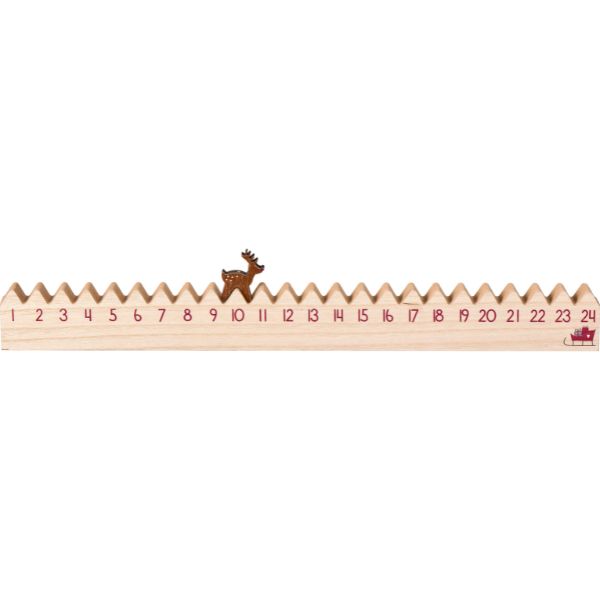 Julekalender 50cm - Rensdyr - Ib Laursen