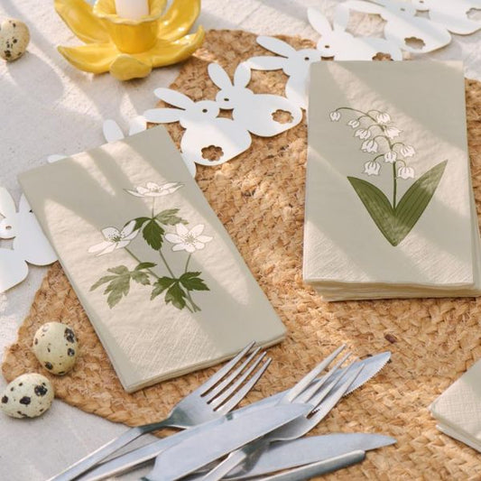 Servietter 16 stk. - Anemone - Ib Laursen