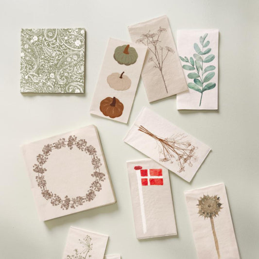 Servietter 16 stk - Græskar - Ib Laursen