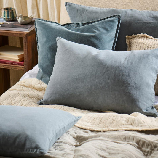 Pude 50*50 - Chalk blue - Ib Laursen