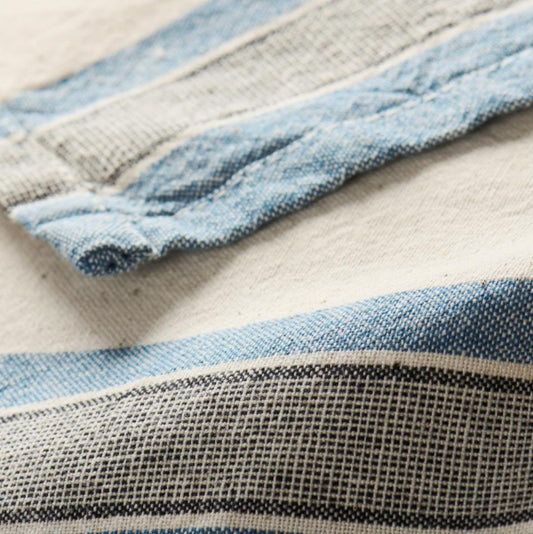 Viskestykke Walter - Natur/blå - Ib Laursen