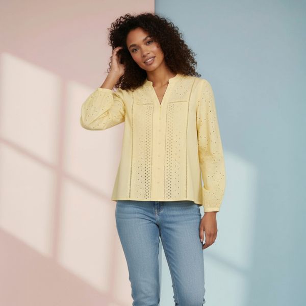 Ea skjorte - Gul - Ofelia