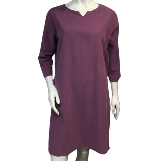 Henny fløjlskjole - Lilla - 6'am