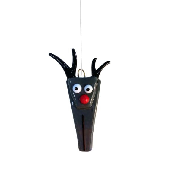Julepynt - Rudolf rensdyr - SH Glas