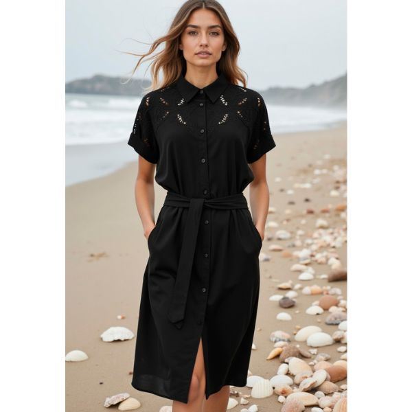 Mulle kjole - Sort - Ofelia