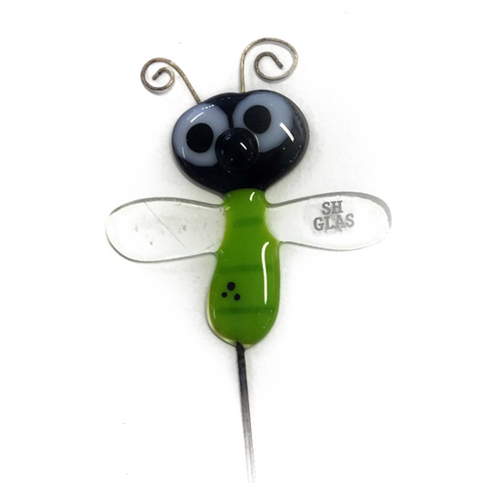 Glasinsekt på stang: Grøn filur