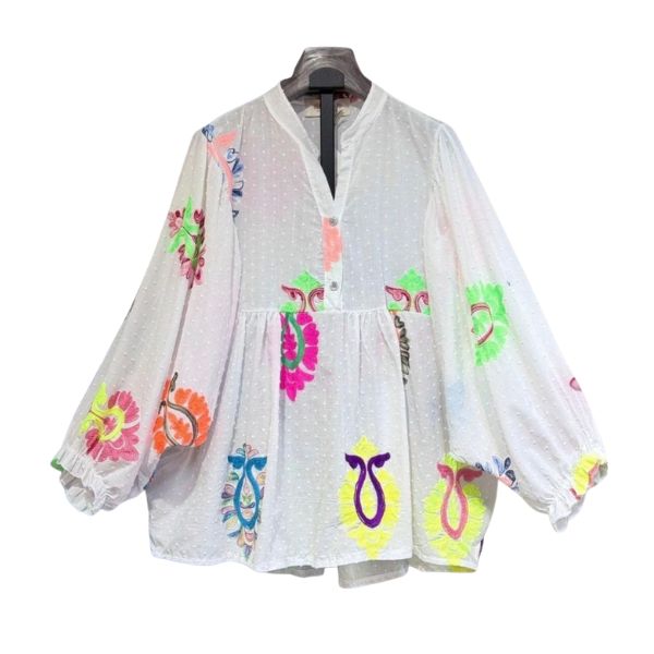 Bluse - Multifarvet - Boho Love