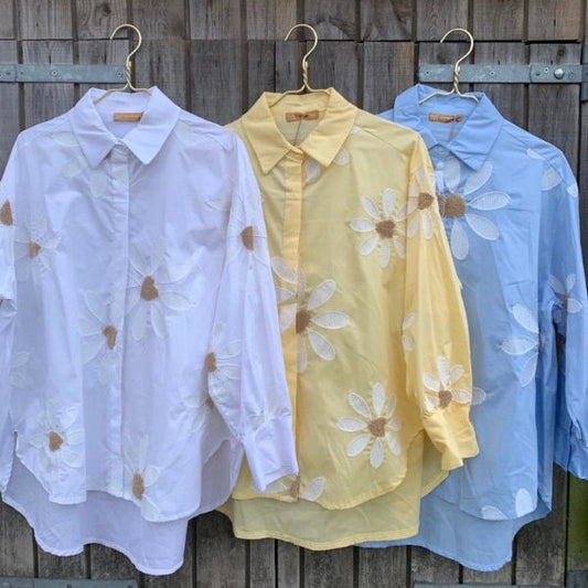Skjorte - flower - Boho Love