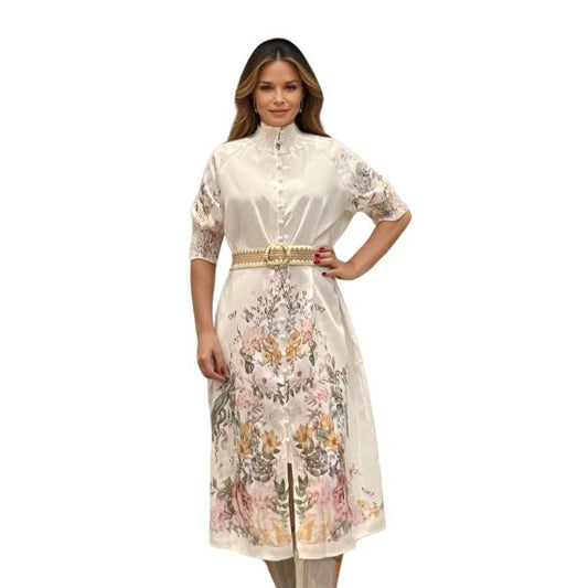 Eva garden dress - Rose - Marc Lauge