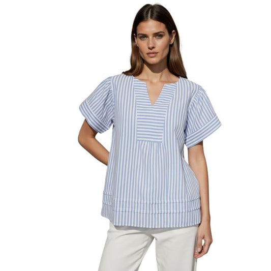 Magda bluse - blå - ofelia