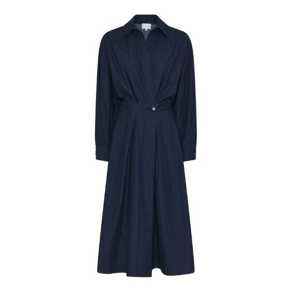 Charlotte kjole - Mørk denim - La Róuge