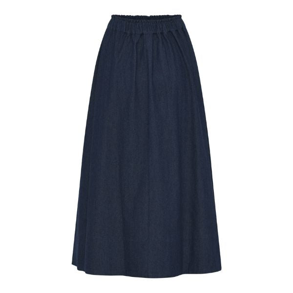 Charlotte skirt - Mørk denim - La Róuge