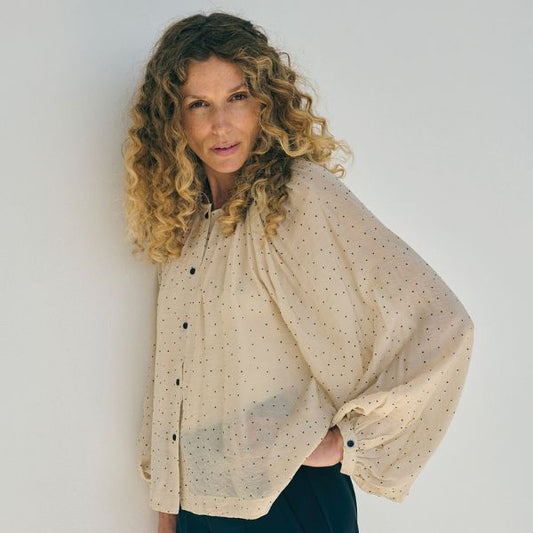 Dot shirt - Sand - La Róuge